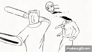 Chainsaw man Chapter 95: Chainsawman vs The Control Devil [Fan animation]  on Make a GIF