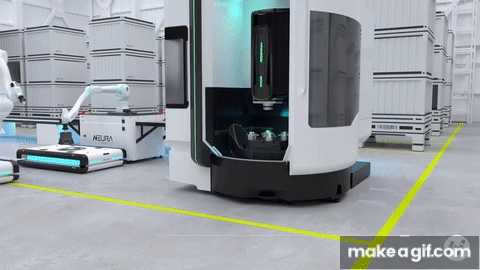 MAV Product Video Extended Version - Autonomous Mobile Robot AMR showcase  on Make a GIF