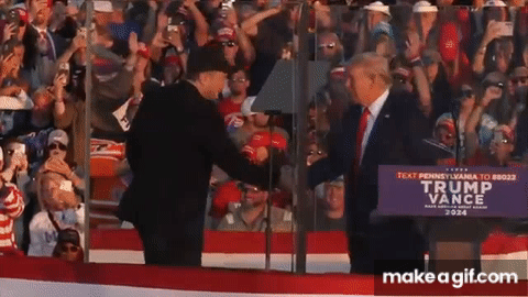Elon Musk full speech at Donald Trump rally in Pennsylvania on Make a GIF Elon Musk full speech at Donald Trump rally in Pennsylvania on Make a GIF