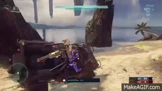 HOW TO STEAL A ONI WARTHOG | Halo 5 Guardians Funny Moment #1 on Make a GIF