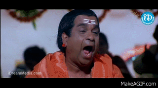 Gudumba Shankar Movie B2B Comedy Scenes Part - 1 | Pawan Kalyan | Meera  Jasmine | Brahmanandam on Make a GIF