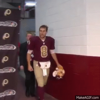Image result for kirk cousins gifs