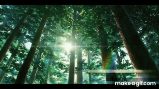 Scenery riko and forest gif anime 1925547 on animeshercom