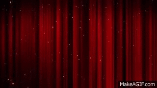 Red Star Curtains Motion Background on Make a GIF