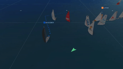  Vendeeglobe 2000  PETIT-DIEULOIS