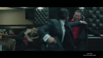 John Wick (2014) - The Red Circle - Fight scene on Make a GIF