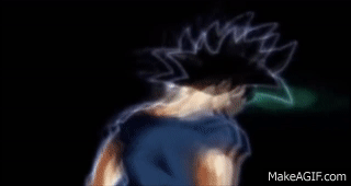 Goku se transforma en Migatte no gokui por segunda vez on Make a GIF Goku se transforma en Migatte no gokui por segunda vez on Make a GIF