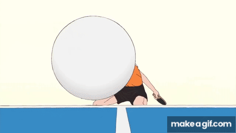 Ping Pong The Animation - Kazama is a monster on Make a GIF