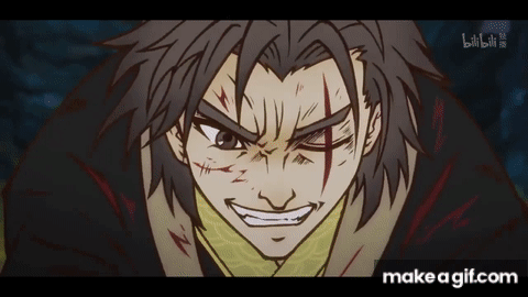 Best Anime Fight - Fire vs demon king on Make a GIF