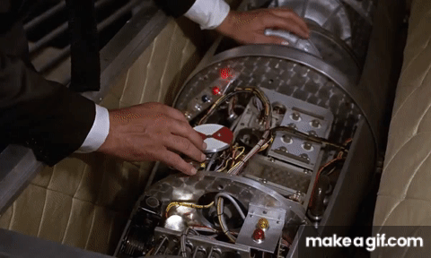 Goldfinger (1964): Bomb Defusing Scene on Make a GIF