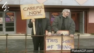 down with this sort of thing gif