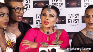 Rakhi Sawant And Arshi Khan Make Fun Of Bigg Boss 12 And Much More on Make a GIF