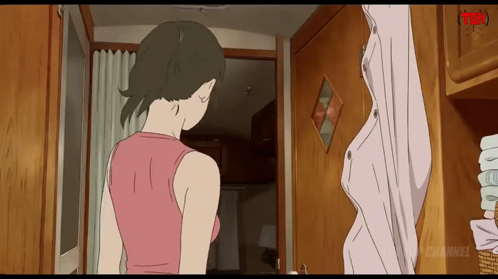 Animated Short Japanese Film 'Robot On The Road' on Make a GIF.