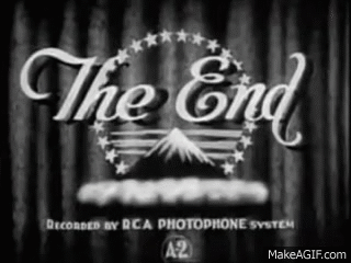 Image result for the end paramount gif