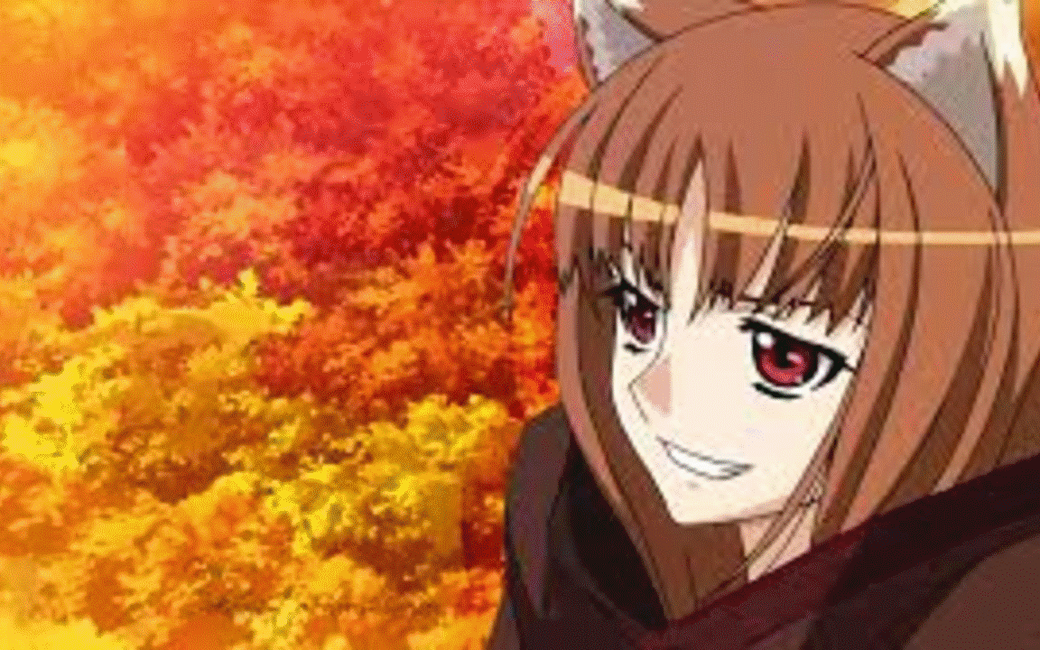 Spice and wolf gif