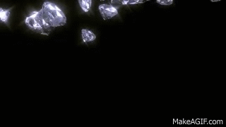 Falling Diamonds (Blender animation) [HD - 720p] on Make a GIF
