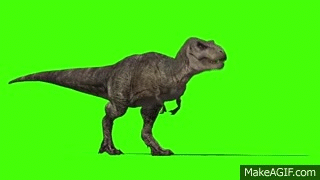 Dinosaur Green Screens #3 on Make a GIF
