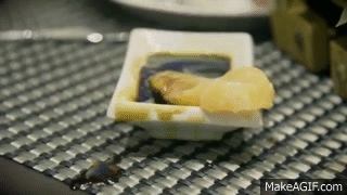 Come nascondere il sushi all' "All you can eat" - Willwoosh on Make a GIF