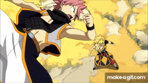 Natsu vs zancrow badass anime GIF on GIFER - by Mozshura