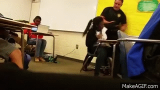HD New Angle Cop Violently Attacks Peaceful Female Student Sitting ...