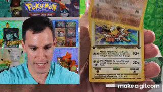 ONE OF THE RAREST POKEMON CARDS PULLED AGAIN!* Opening 1ST EDITION Booster Packs! on Make a GIF ONE OF THE RAREST POKEMON CARDS PULLED AGAIN!* Opening 1ST EDITION Booster Packs! on Make a GIF