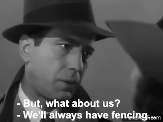We'll Always Have Fencing on Make a GIF