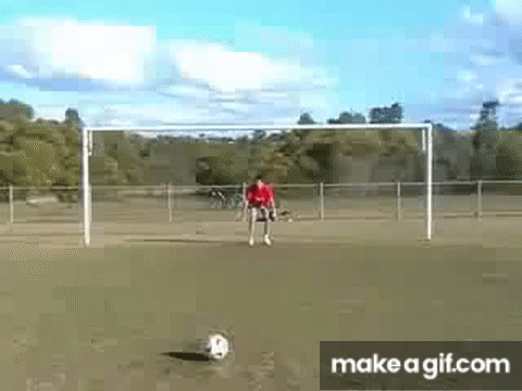 Soccer Ball To The Head On Make A Gif