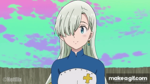 The Seven Deadly Sins Screenshot -Elizabeth Liones' Happy Smile on Make ...