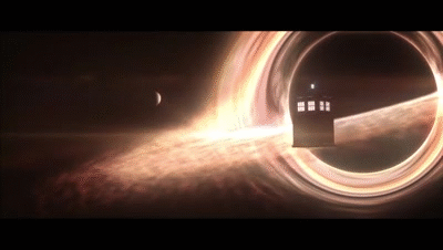 Interstellar Black Hole Meets TARDIS 2K (Element 3D/After ...