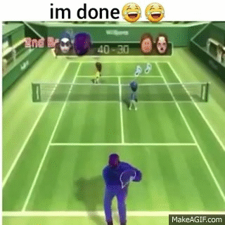 Drake hotline bling wii sports tennis funny vine on Make a GIF