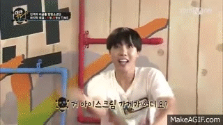Bts J Hope Dancing Ice Cream Cake Red Velvet On Make A Gif