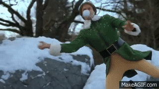 animated snowball fight gif