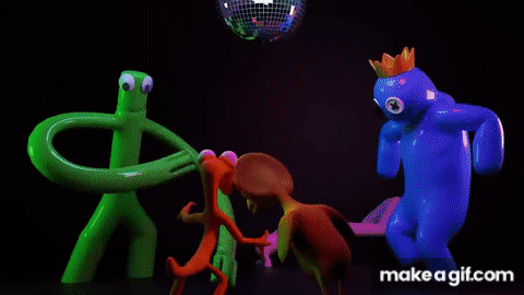 Rainbow Friends on Make a GIF