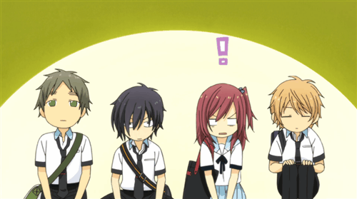 anime Hiding School Uniform schoolgirls wallpaper | 1600x1200 | 1072672 |  WallpaperUP