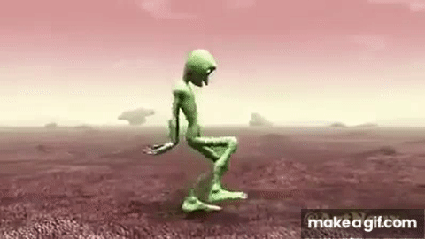 Funny Dance Move by Alien on Make a GIF