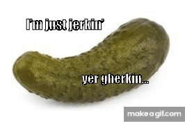 Gherkin on Make a GIF