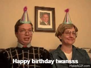 Happy birthday Twins on Make a GIF