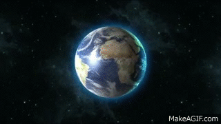 Earth Explodes - After Effects Test #1 on Make a GIF