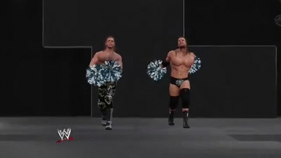 Triple H and Shawn Michaels (DX) Entrance as Funkadactyls (WWE 2K15  Entrance Mash-up) on Make a GIF