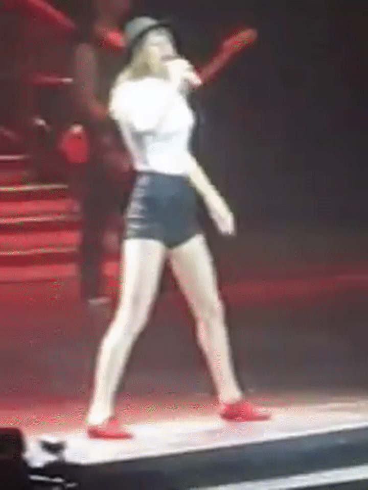 Taylor Swift State Of Grace Red Tour On Make A Gif