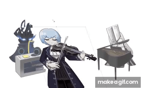 Angela BOSS Concert (Library of Ruina) on Make a GIF