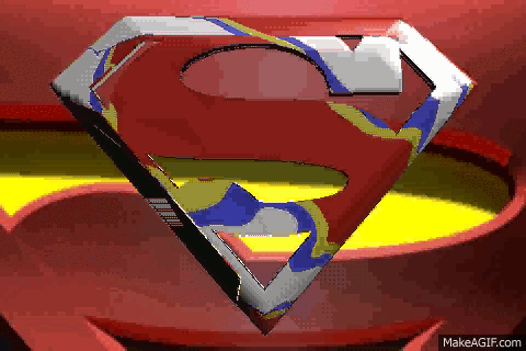 superman logo 2 on Make a GIF