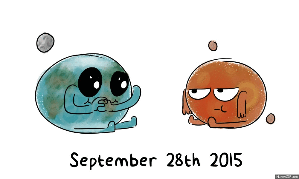 Water On Mars! on Make a GIF