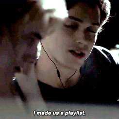 alecblushed:What are we listening to?It’s a little surprise. on Make a GIF