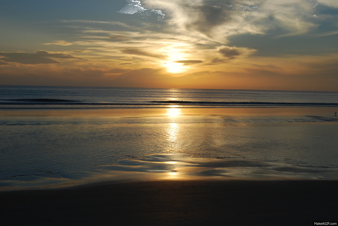 Good Morning Beach Sunrise Gif