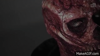 Skeleton zombie special fx makeup tutorial 