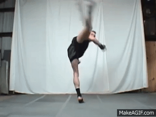 Taekwondo Spinning Hook Kick Tutorial (Kwonkicker) on Make a GIF