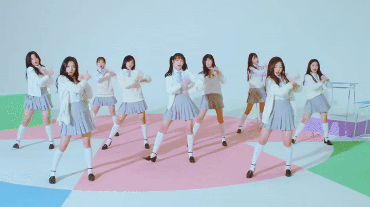 fromis_9 (프로미스_9) - 유리구두 (Glass Shoes) MV on Make a GIF