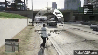 FUNNIEST GTA 5 GAMEPLAY EVER!? [MADNESS] on Make a GIF