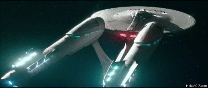 Star Trek "Into Darkness" Warp Jump Scenes on Make a GIF